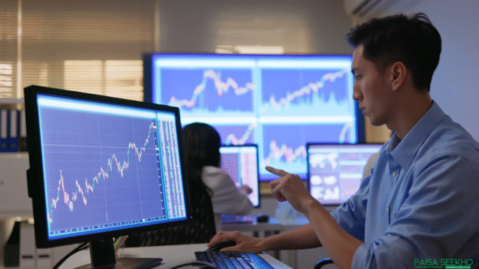 Learn stock comparision in India step by step with sector context, P/E vs ROE, debt-equity, cash flows, margins, promoter holding & risks.