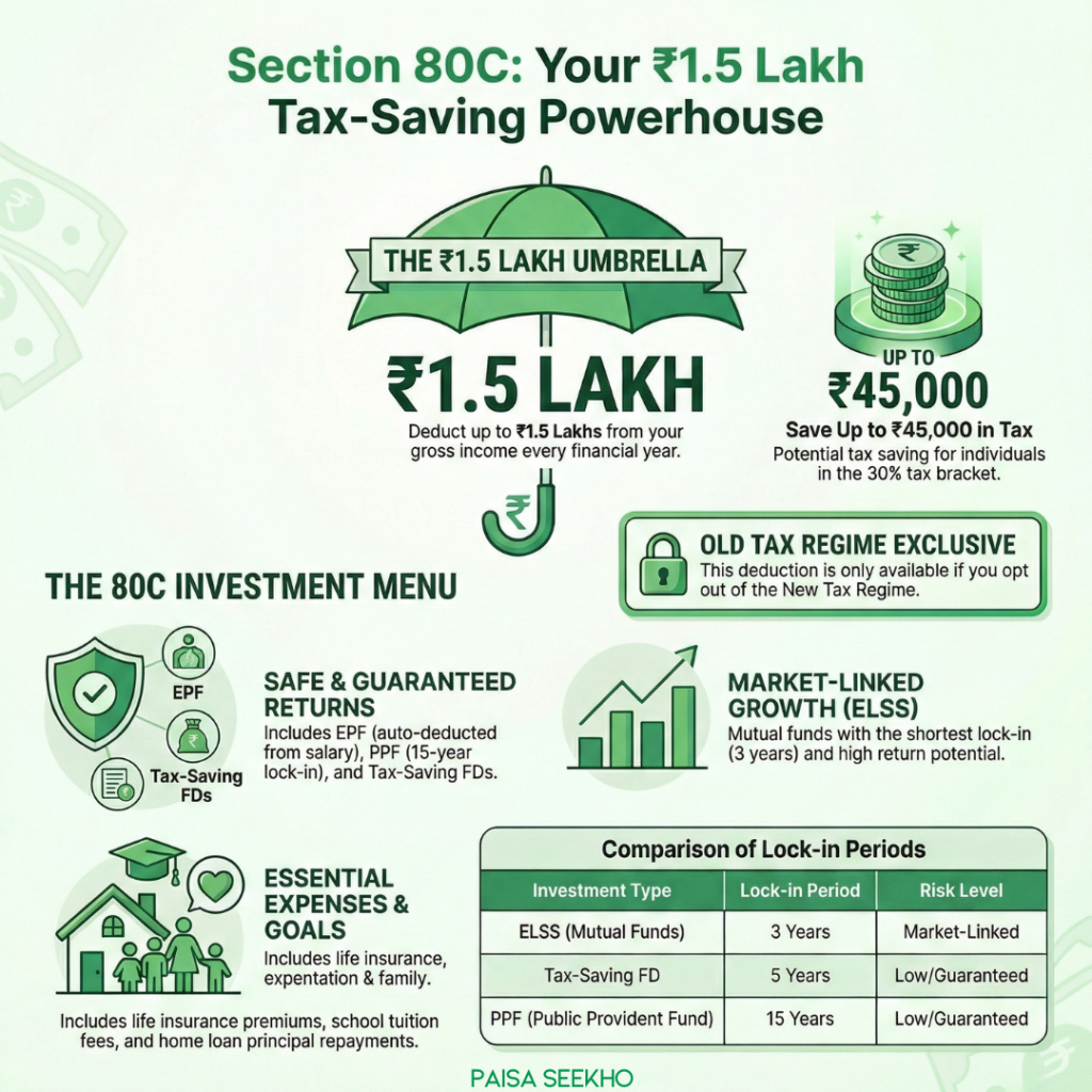 Confused about income tax deductions? Learn what Section 80C of the Income Tax Act is all about. 