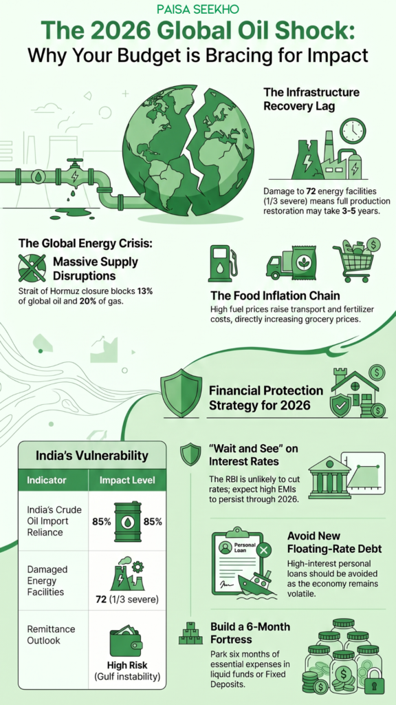 With the ongoing conflict in the middle east, IMF has issued a warning about the high oil prices impact. Find out how this affects India.
