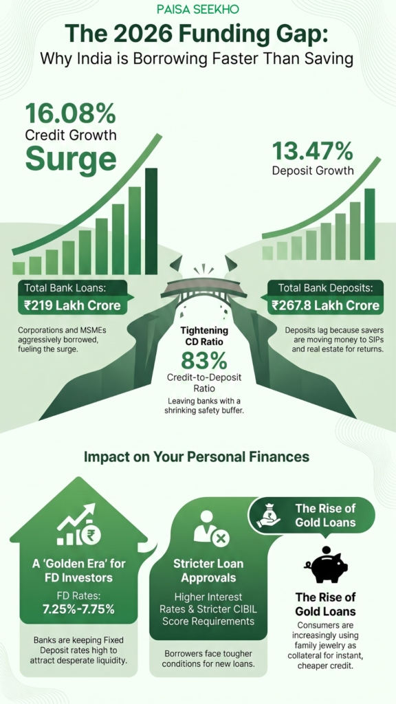 India's bank credit growth was 16% in FY26, but what does that mean for the average consumer? This guide explains everything you need to know