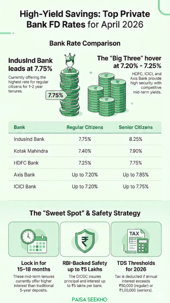 Find out the bank FD rates and learn what is the best tenure to lock in your FD for maximum returns. Read this to know more!