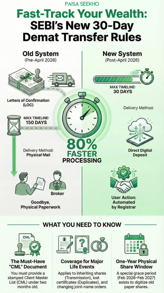 Starting 02 April 2026, the new Demat Transfer rules set by SEBI will come into affect Find out what these rules are and how they impact you!