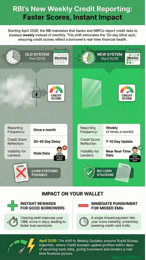 RBI's New Credit Reporting Cycle changes the way banks report borrower data, which can also impact the way loans are approved. Learn more!