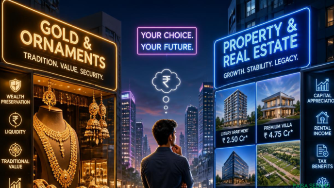 Choosing between gold vs real estate investment India? We compare CAGR, investment options, historical performance and more.