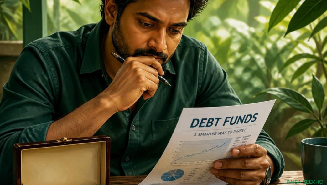 When equity markets turn volatile, show to choose between gold vs debt funds? Learn how each is during volatility, 2026 tax rules, and more.