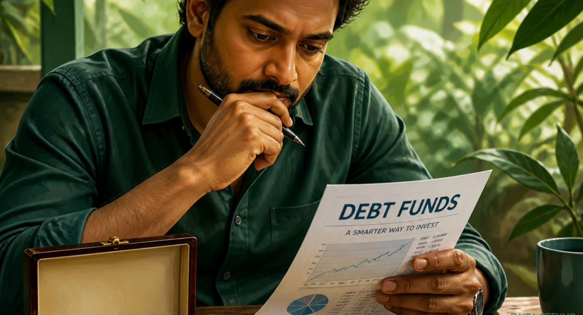 When equity markets turn volatile, show to choose between gold vs debt funds? Learn how each is during volatility, 2026 tax rules, and more.